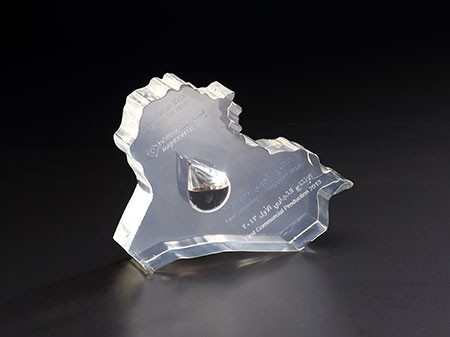 亞克力水晶異形展示臺(tái) BY-SJ03