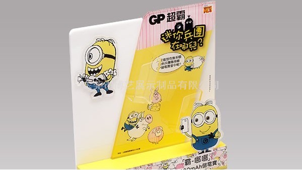 亞克力展示架使用時間長了會發(fā)黃怎么辦？